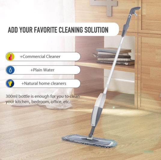 Main product image of Integrated Spray Mop for Wood Floor Cleaning