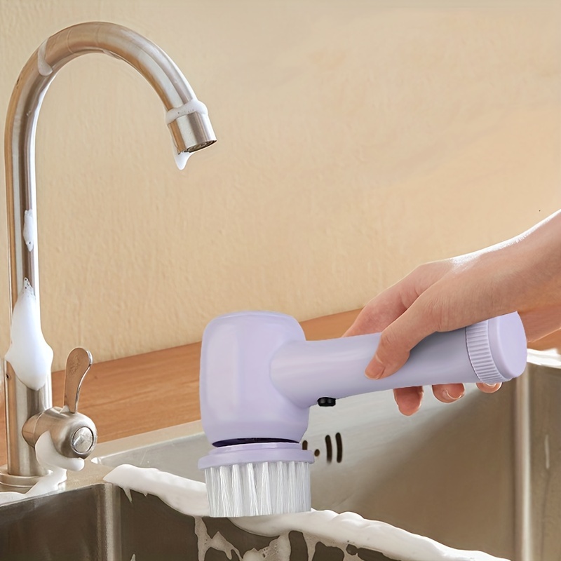 Main product image of 5-in-1 Electric Rotary Cleaning Brush for Bathroom, Sink, Kitchen, Window