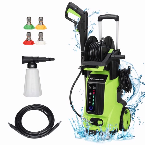 Main product image of Industrial High Pressure Cleaning Machine, Green