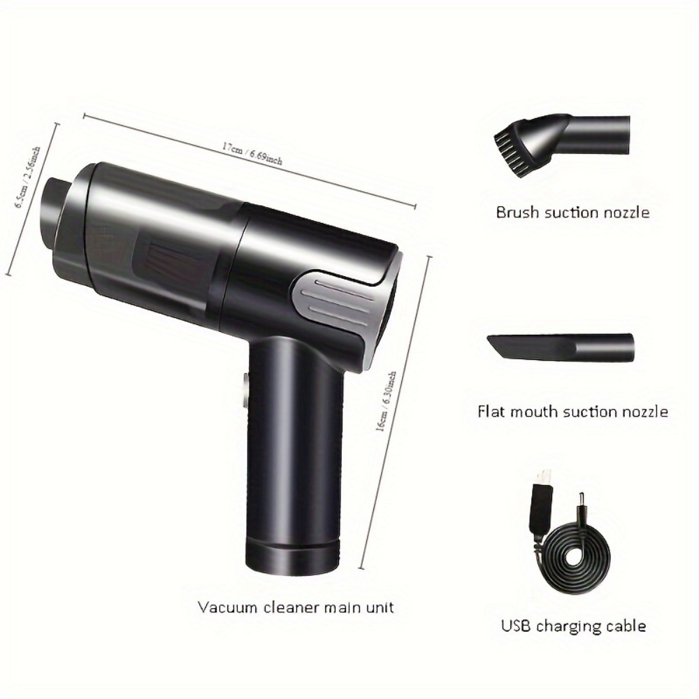 Main product image of Wireless USB Charging Handheld Vacuum Cleaner for Car and Home