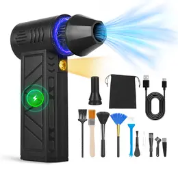 Product image of Cordless Air Duster, 150,000 RPM, LED Light, 4-Speed, Rechargeable