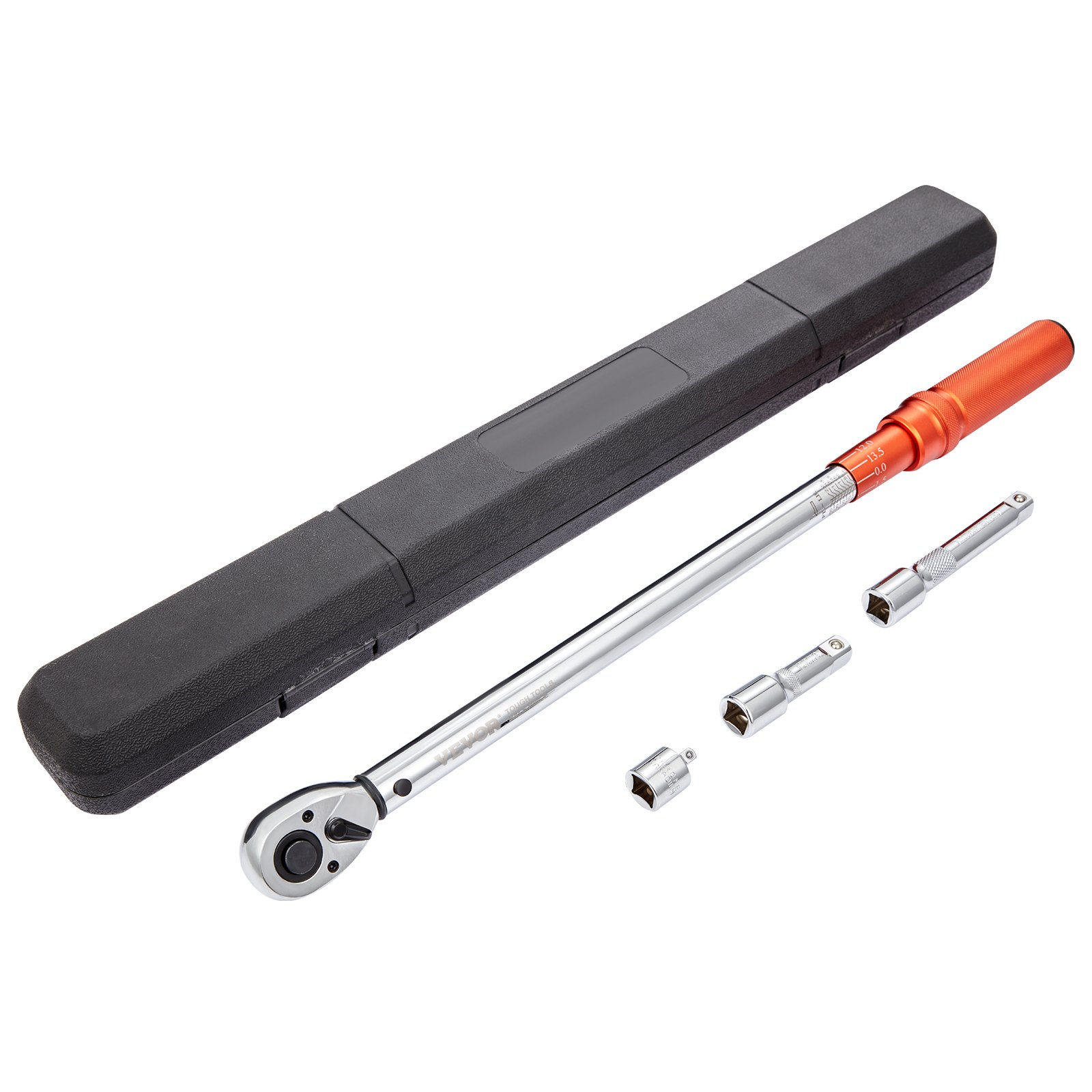 Main product image of 1/2 inch Drive Click Torque Wrench Kit, Dual-Direction, 20-250 ft.lb, 34-340 N.m