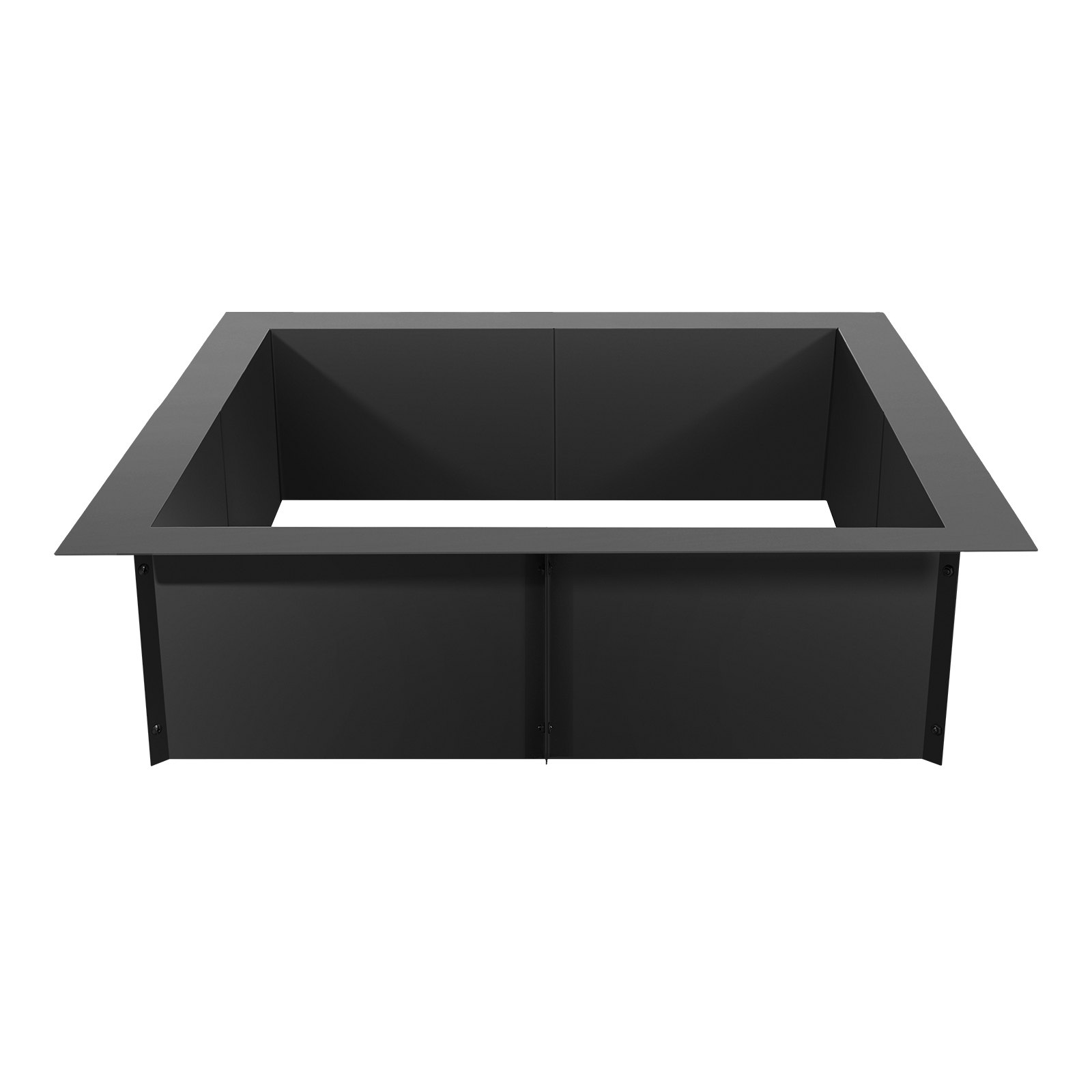 Main product image of Square Fire Pit Ring, 36x36 In Outer, 30x30 In Inner, 10 In Height, Carbon Steel