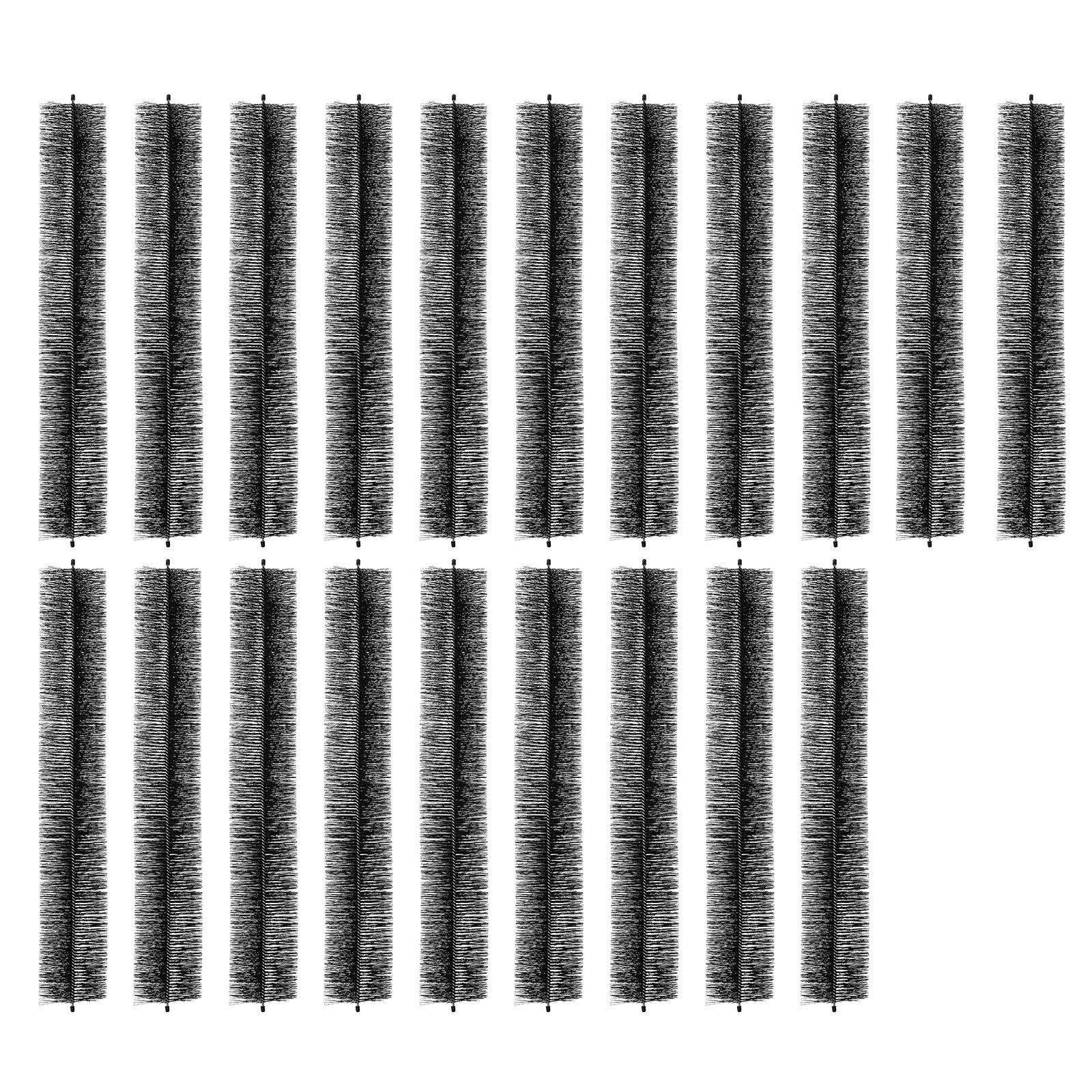 Main product image of Gutter Brush, 5.25 Inch Diameter, 60 Feet Total Length, For 5 Inch Gutters, 20 Pack