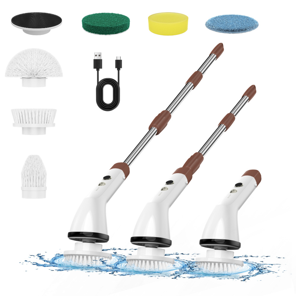 Main product image of Handheld Cordless Electric Cleaning Brush with Long Handle