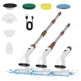 Product image of Handheld Cordless Electric Cleaning Brush with Long Handle