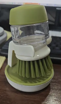 Product image of Automatic Dosing Cleaning Brush, Green, for Cleaning Applications