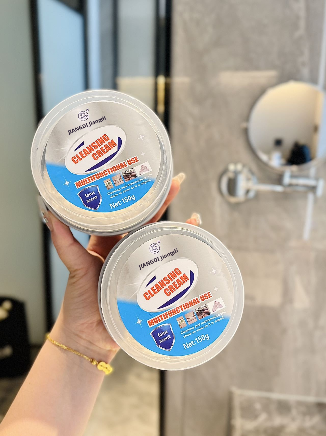 Main product image of Multi-purpose Cleaning Cream, Lemon Scent, 120g Can