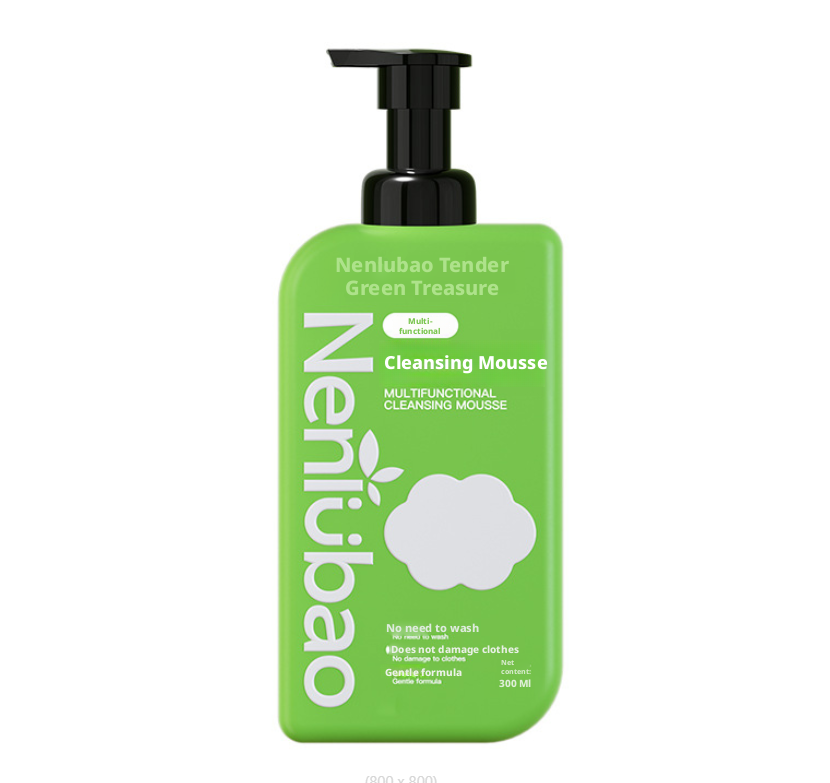 Main product image of Multi-Purpose Cleaning Foam, 300ml Bottle with Pump Dispenser