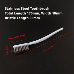 Product image of Steel Wire Cleaning Brush, Toothbrush Style, Model 1