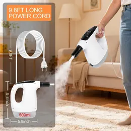 Product image of Handheld 10-in-1 Steam Cleaner with Mop Attachment