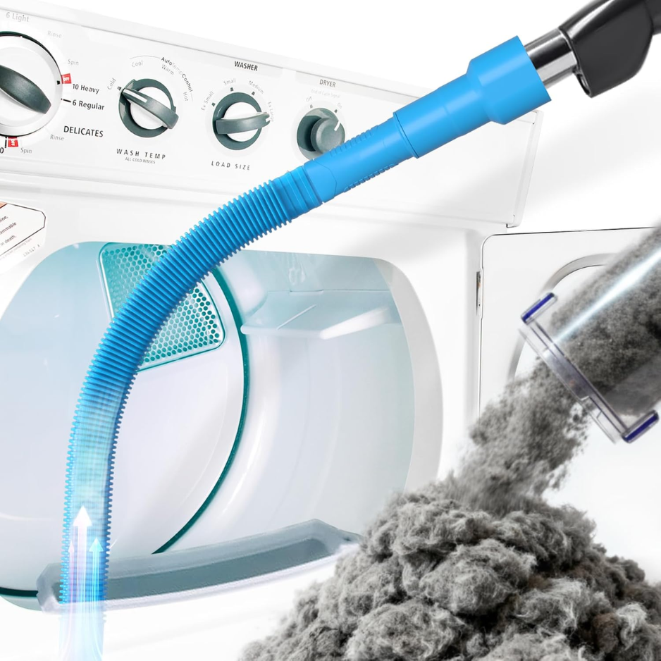 Main product image of Dryer Vent Cleaner Vacuum Attachment Kit, 31.5 Flexible Hose