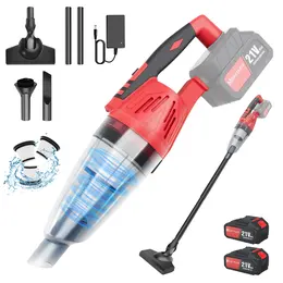 Product image of Car Vacuum Cleaner, Wet/Dry, Cordless, Handheld