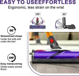 Product image of Dyson V7, V8, V10, V11, V15 Electric Turbo Brush Floor Nozzle Replacement Head
