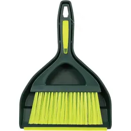 Product image of Dustpan and Brush Set, Nesting, Snap-On Design