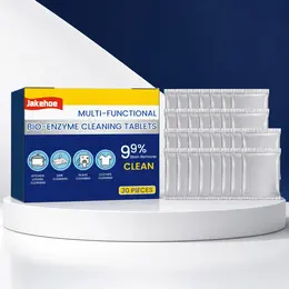 Product image of JAKEHOE Multi-Purpose Dissolvable Cleaning Tablets, 30 Count