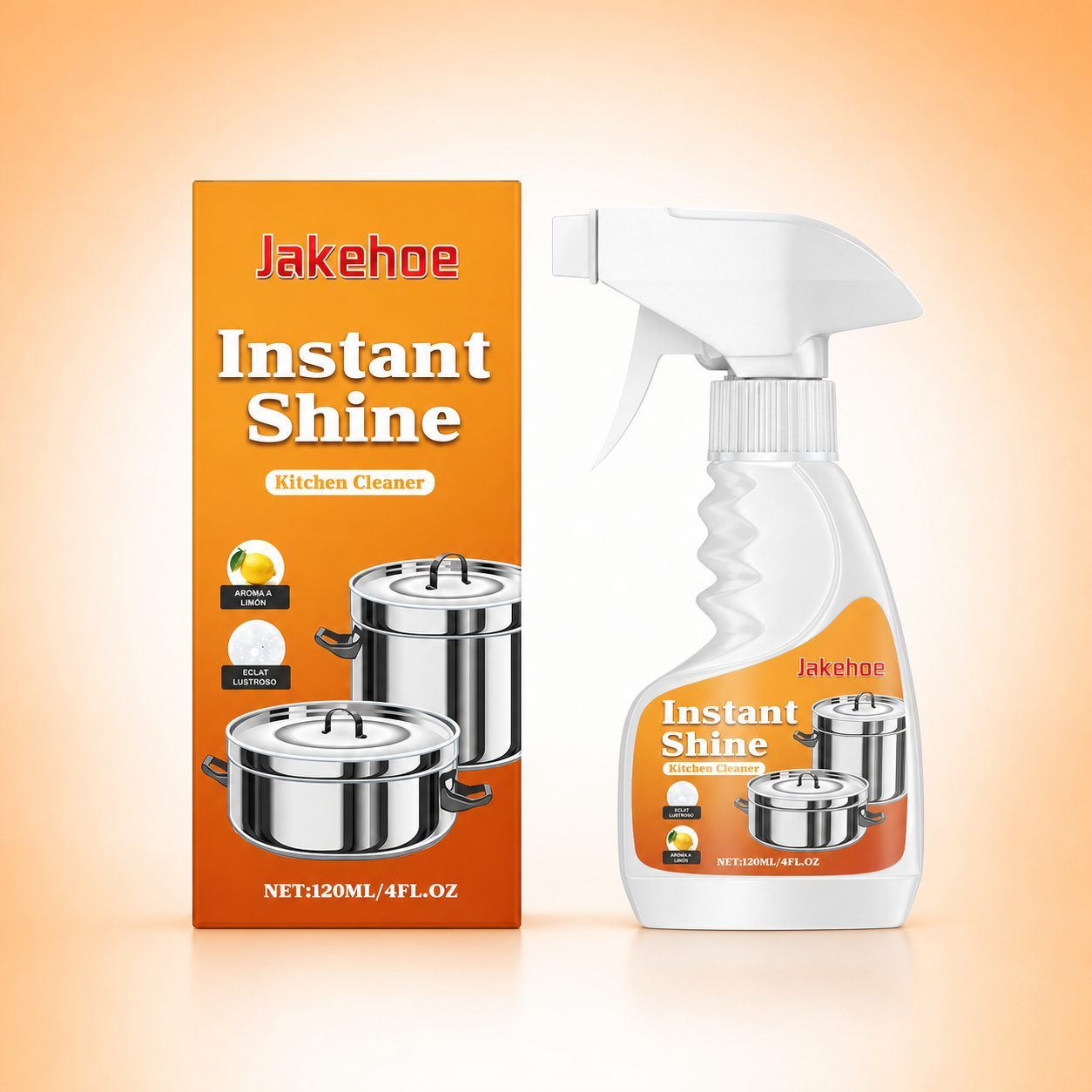Main product image of JAKEHOE Kitchen Foaming Cleaner Spray, 120 ml
