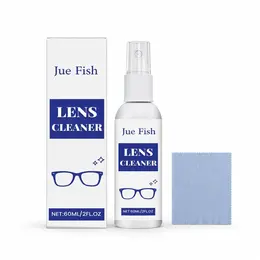 Product image of JUE FISH 60 ml Lens Cleaner Spray with Cloth