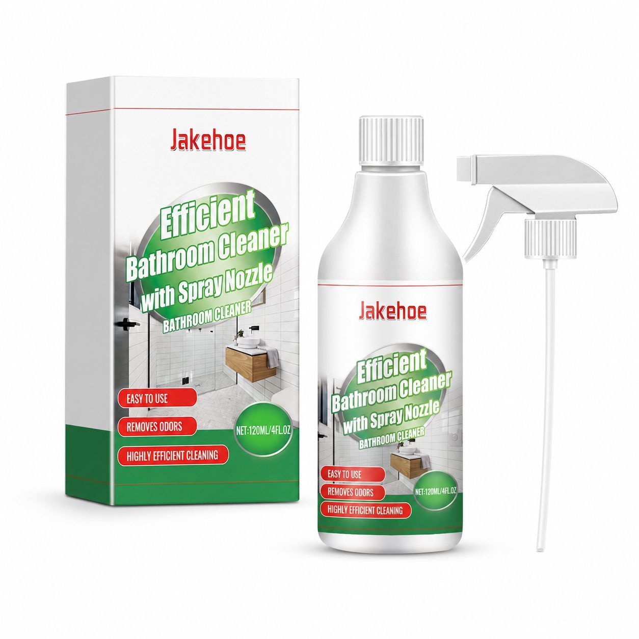 Main product image of JAKEHOE Bathroom Surface Cleaner Spray, 120 ml