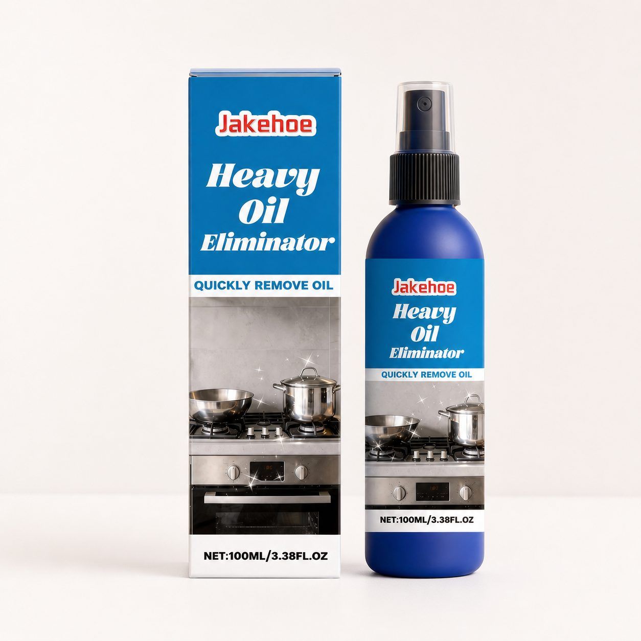 Main product image of JAKEHOE Industrial Strength Grease Cleaner Spray, 100 ml