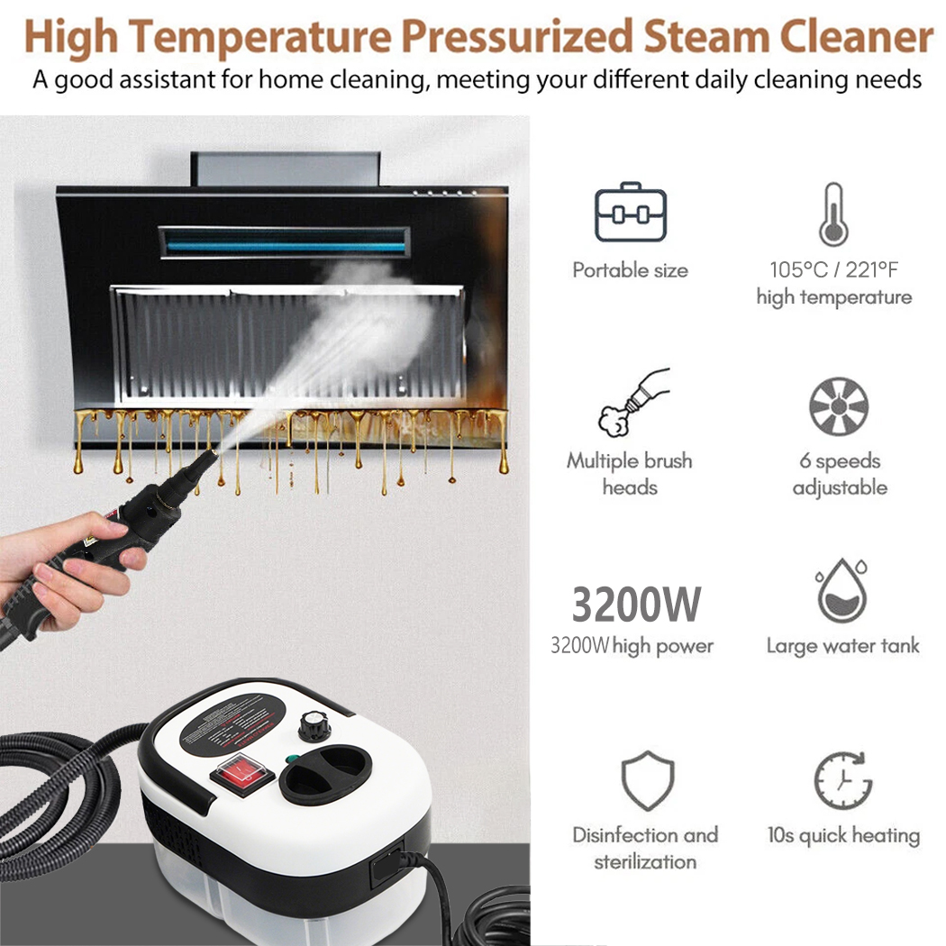 Main product image of 3200W Handheld Steam Cleaner for General Cleaning