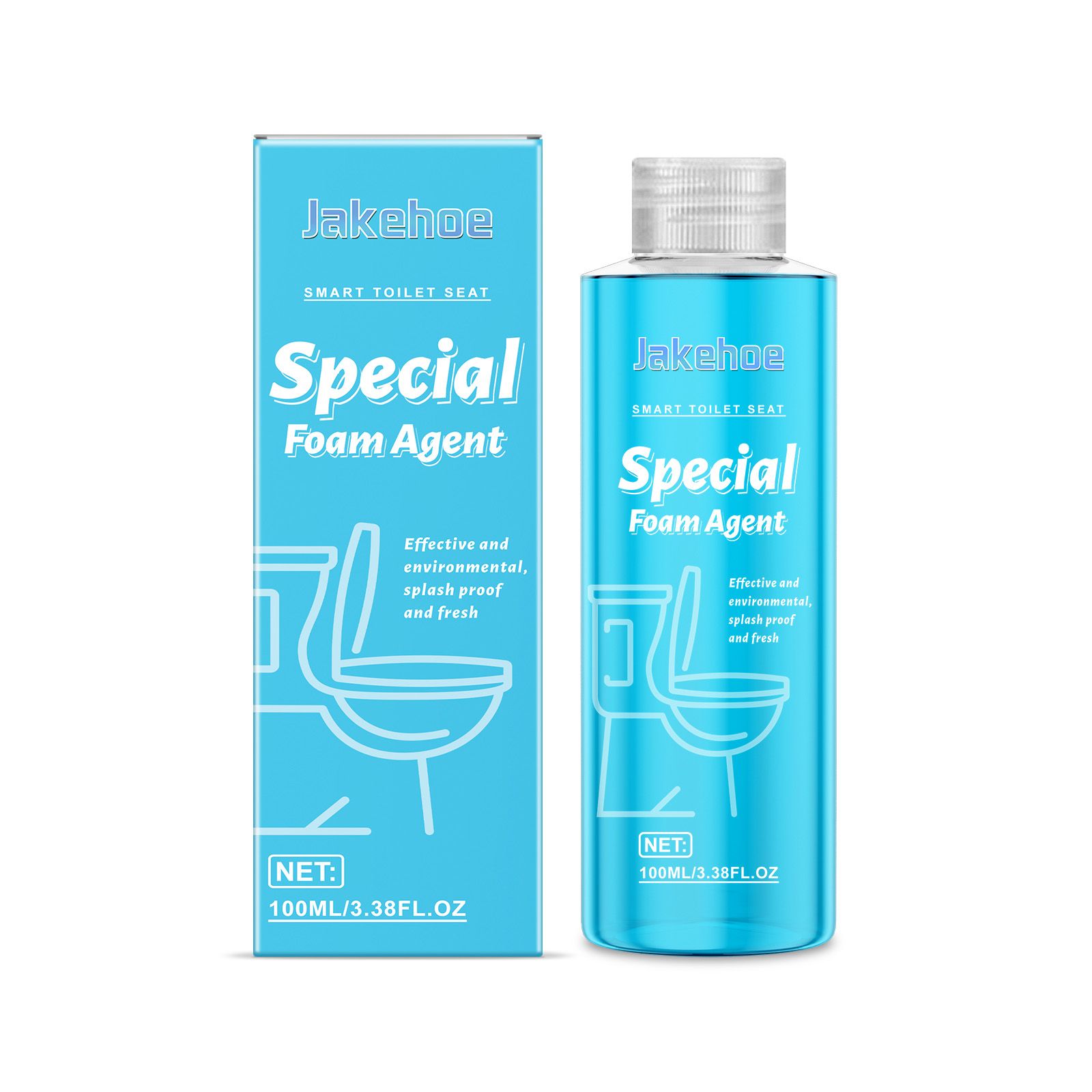 Main product image of JAKEHOE Toilet Bowl Cleaner Liquid, 100 ml Bottle