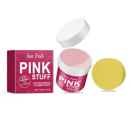Product image of JUE FISH Kitchen Grease Cleaning Paste Kit, 100g, with Sponge