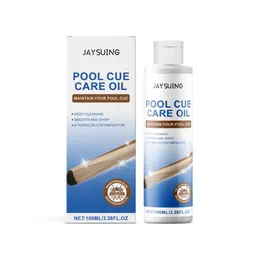 Product image of JAYSUING Pool Cue Care Oil, 100 ml Bottle for Cue Maintenance