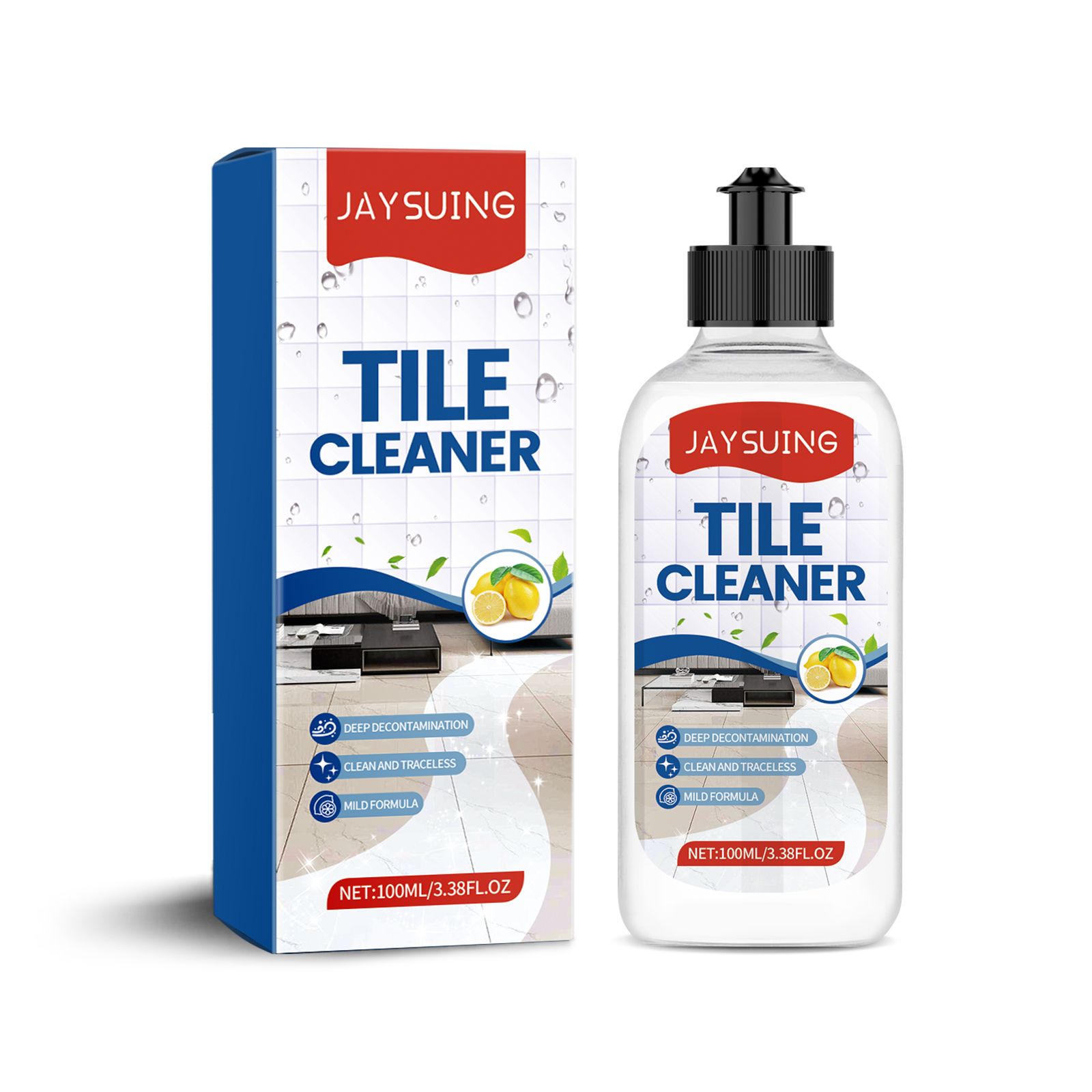 Main product image of JAYSUING Tile Surface Cleaner Liquid, 100 ml Bottle