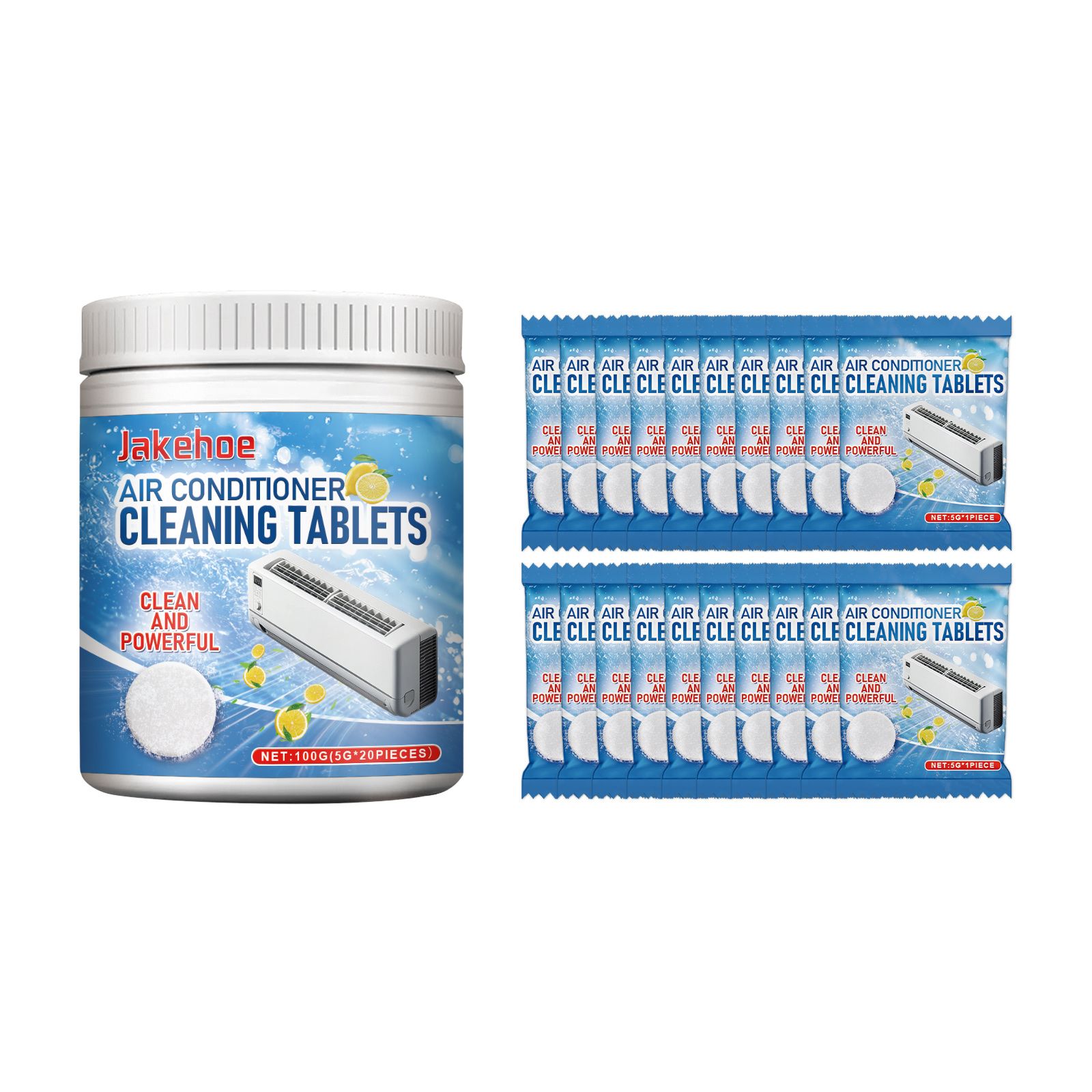 Main product image of JAKEHOE Air Conditioner Cleaning Tablets, 100 g