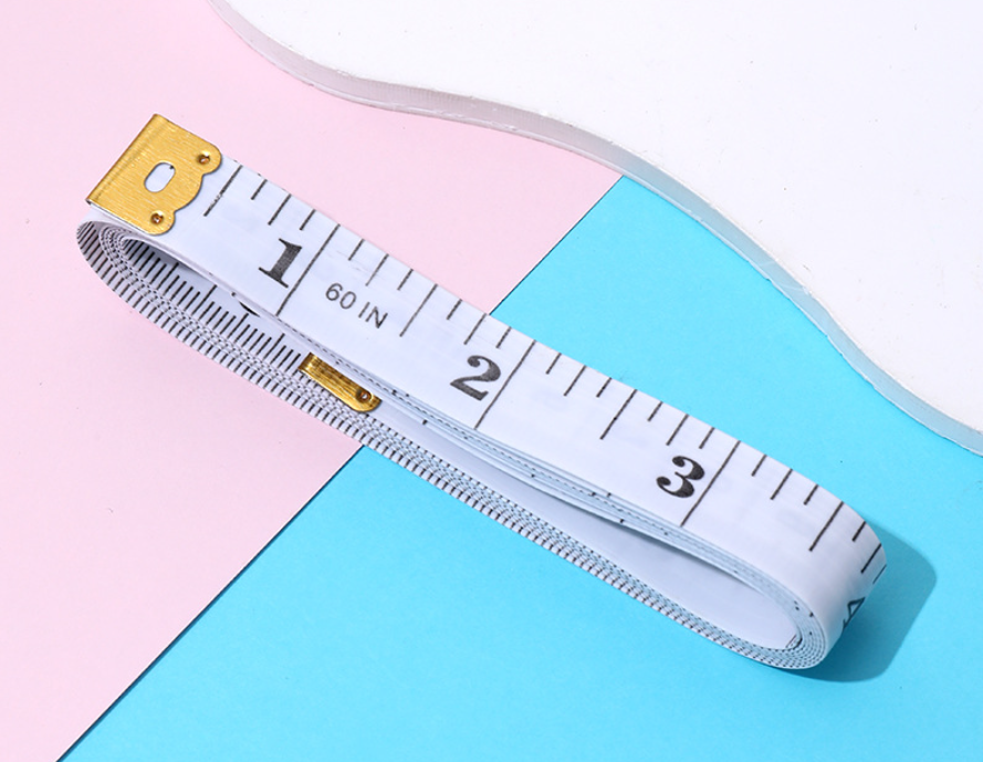 Main product image of Soft Tape Ruler, Inch/Metric, 1.3cm x 150cm, White with Black Text