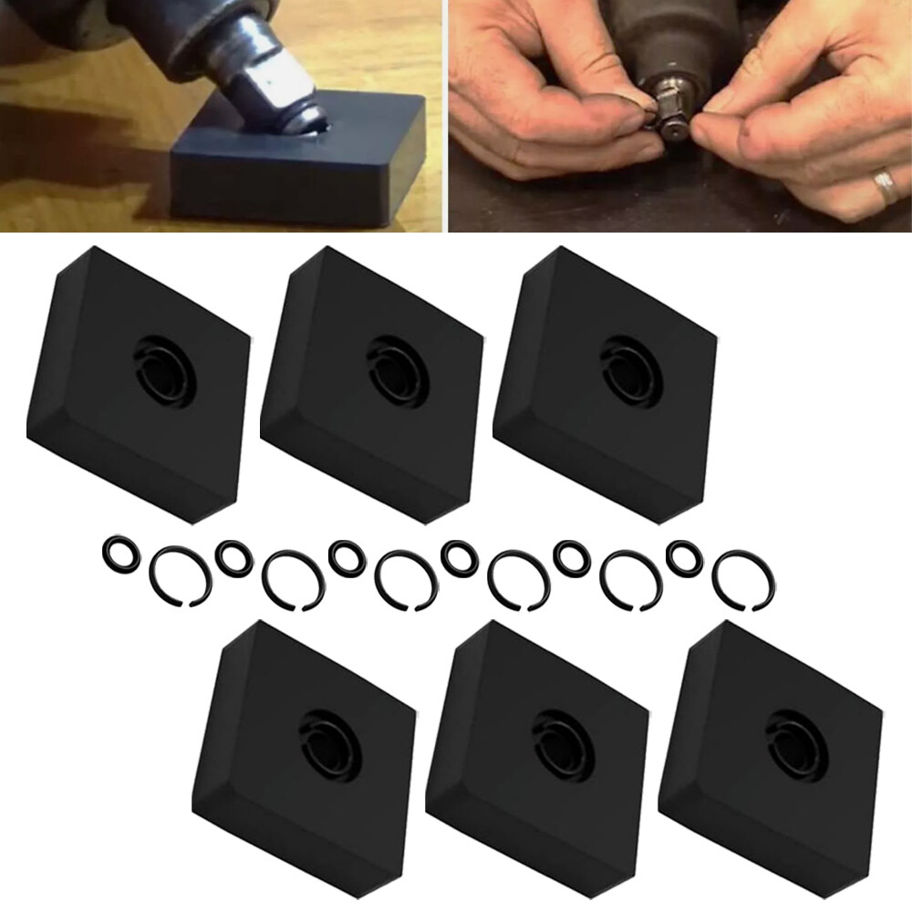 Main product image of 6-Pack Anvil Retaining Ring Clip with O-Ring for Milwaukee Type 38 Impact Wrench
