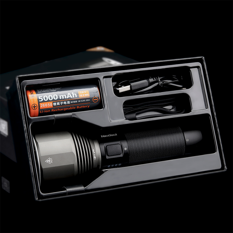 Main product image of Rechargeable Outdoor Flashlight, 2000 Lumens Output