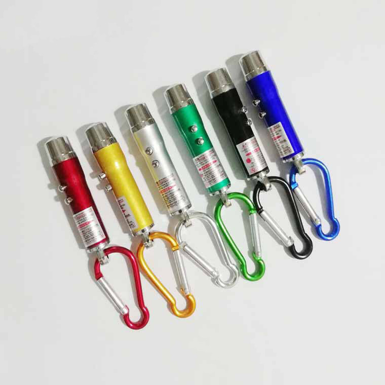 Main product image of Mini Aluminum Alloy Keychain UV, IR, Laser Flashlight with Currency Detector