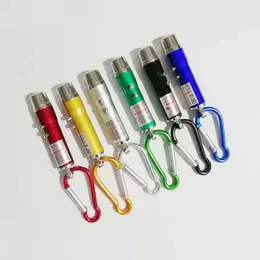 Product image of Mini Aluminum Alloy Keychain UV, IR, Laser Flashlight with Currency Detector