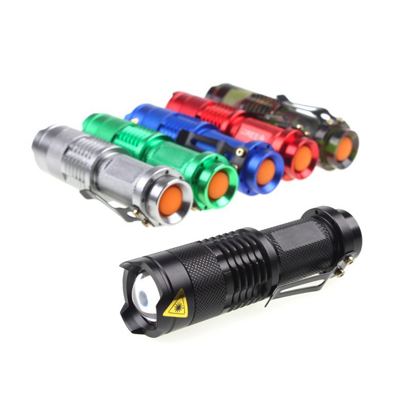Main product image of Mini LED Zoom Flashlight for General Purpose Illumination