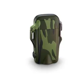 Product image of Waterproof Dual USB Power Bank with Built-in Flashlight