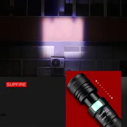 Product image of LED Flashlight, USB Charging, Zoomable Beam