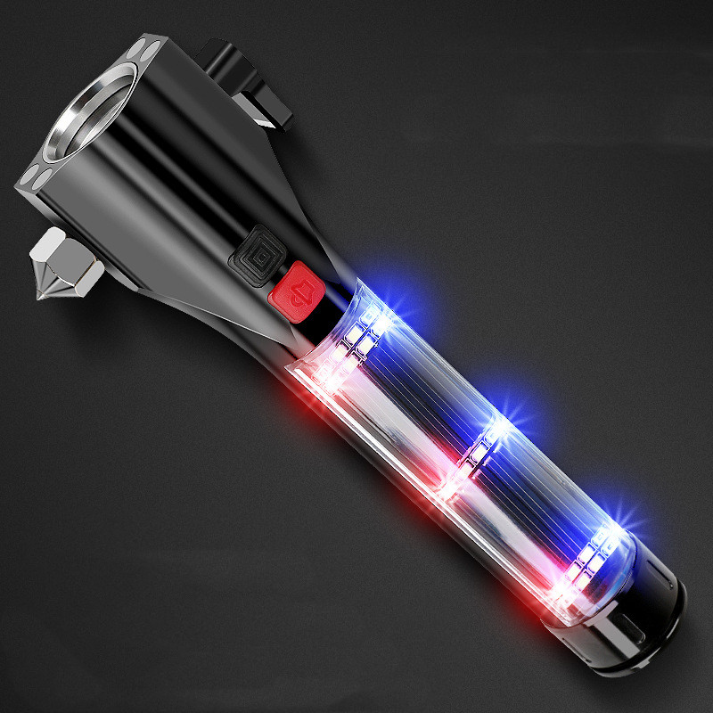 Main product image of Portable Flashlight with Safety Cone Attachment