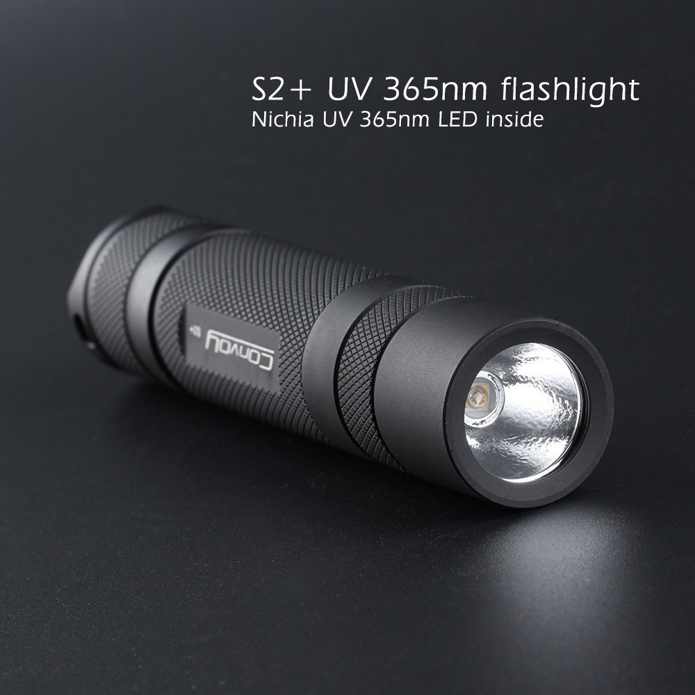 Main product image of 365nm Ultraviolet UVA LED Flashlight, Nichia 276A Emitter