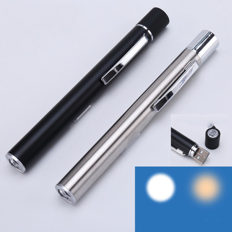 Main product image of LED Rechargeable Flashlight, Stainless Steel
