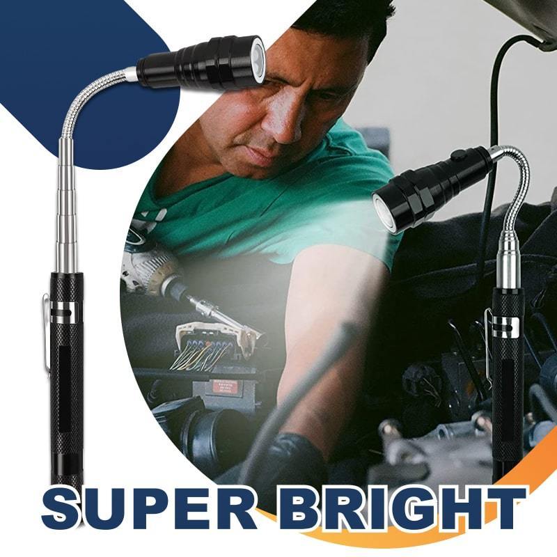 Main product image of Aluminum Alloy Telescopic Flexible Gooseneck Flashlight