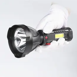 Product image of Plastic Outdoor USB Rechargeable Flashlight