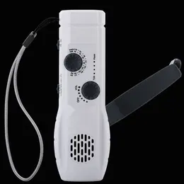 Product image of Hand-cranked Flashlight Radio with Emergency Phone Charger