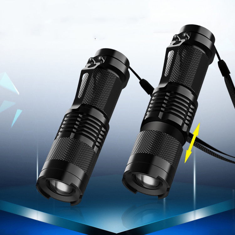 Main product image of Purple Focusing LED Flashlight with Adjustable Beam