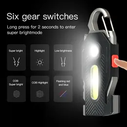 Product image of Rechargeable COB LED Keychain Work Light and Emergency Lamp