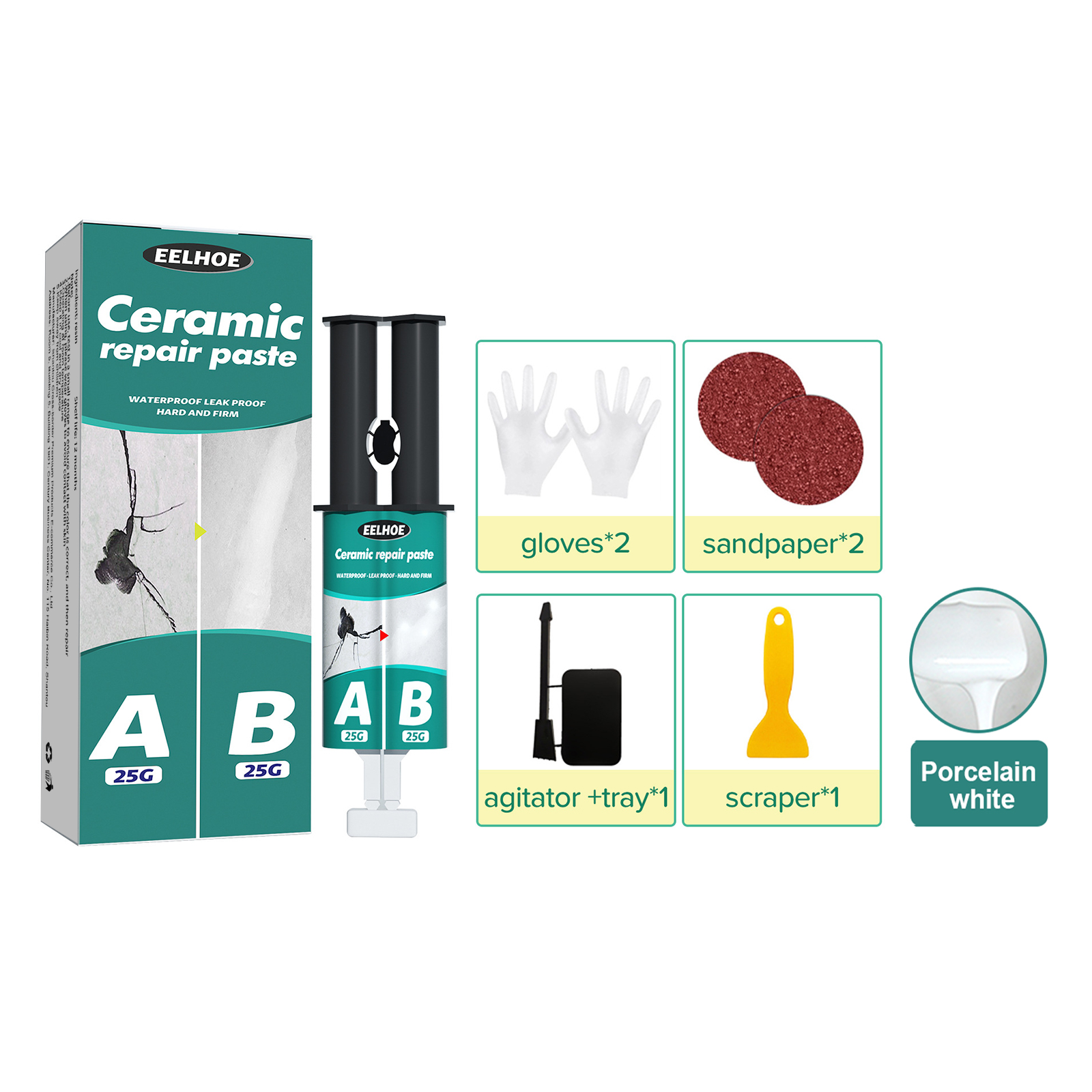 Main product image of EELHOE AB Adhesive Set for Tile and Metal Crack Repair