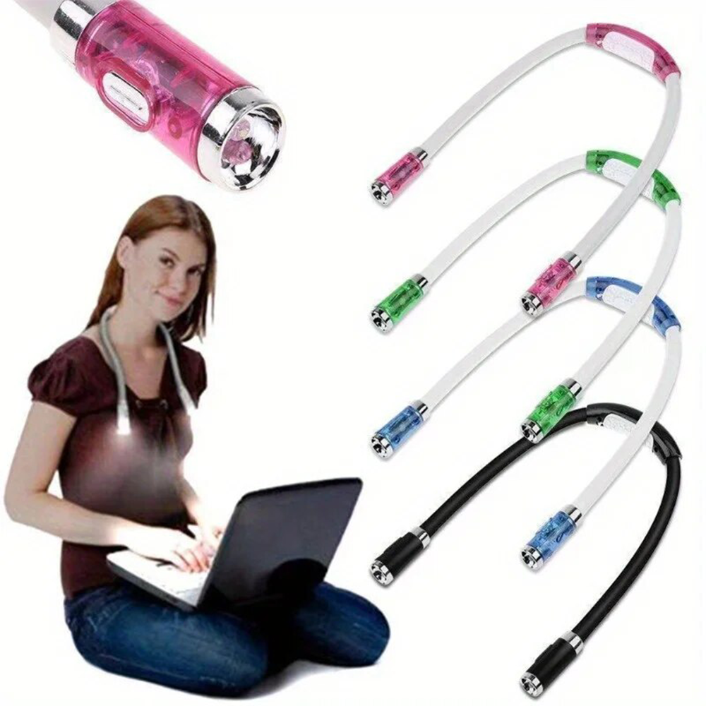 Main product image of Portable LED Headband and Neck Reading Work Light
