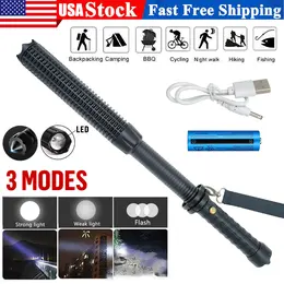 Product image of Rechargeable LED Flashlight, Zoom, Spotlight, 3 Lighting Modes
