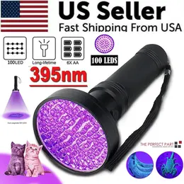 Product image of UV LED Flashlight, 395nM Ultraviolet Inspection Lamp